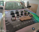 宝马5系改装德国彩虹汽车音响 专车专用无损升级有靓声！