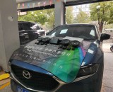 怀化马自达CX-4汽车音响改装德国彩虹， 身临其境般的体验！