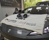 跨城奔赴的音质追求！铜仁长安深蓝车主专程到怀化德骏升级彩虹260A喇叭