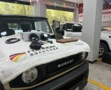 吉姆尼的音质逆袭：4寸原车喇叭下岗，6.5寸德国彩虹倒模+DSP+超薄座椅炮焕新声