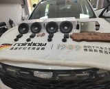 吉利博越音响升级案例｜德国彩虹8喇叭+DSP+四门双层隔音，畅享高品质车载音乐